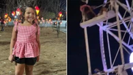 Menina de 5 anos cai de roda gigante, e mãe relata desespero: 'Corri para tentar segurar'