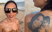 Ivete Sangalo fica chocada ao encontrar fã com várias tatuagens em sua homenagem; veja