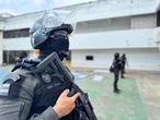 Após atentado, Força Nacional faz vistoria geral no Conjunto Penal de Eunápolis