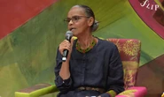 Marina Silva se emociona na Flip: 'Falei que não queria ser analfabeta'