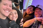 Perda precoce e mudança: conheça Julia, filha de 15 anos que se despediu de Ferrugem para fazer intercâmbio