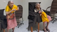 Torcedora de 104 anos que faz sucesso nas redes com danças e bom humor se revolta e tira a camisa da Seleção após derrota do Brasil