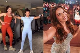 Fernanda Souza exibe músculos após conselho de Claudia Raia: ‘Tudo graças a ela’