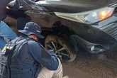 Gestante entra em trabalho de parto na BR-324 e pneu do carro fura durante viagem