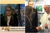 Ilze Scamparini relembra pergunta histórica que deixou papa Francisco 'nervoso'
