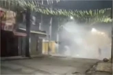 Jovem de 18 anos é atingido no rosto por rojão durante guerra de espadas em Salvador