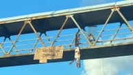 PM remove bonecos e faixas com ameaça e reforça segurança antes de Ba-Vi
