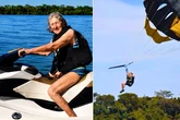 Vovó radical: conheça a idosa de 100 anos que anda de jet ski, pulou de 'pára-quedas' e tem 51 bisnetos