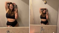 Solteira, Thais Carla faz selfie em espelho usando lingerie e recebe chuva de elogios