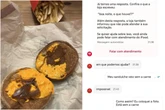 Cliente recebe hambúrguer do McDonald's sem carne e loja não substitui: 'Impossível'