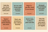 26 de julho: veja 50 mensagens para mandar no WhatsApp ou postar no Dia dos Avós