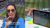 Como é narrar a Copa do Mundo no estádio? Renata Silveira mostra bastidores e cabine da Globo