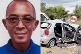 Acidente entre ambulância e carro deixa dois mortos e cinco feridos em estrada na Bahia