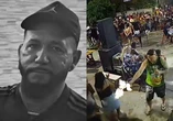 À queima-roupa: homem é morto a tiros após mexer com mulher de PM em pagode; veja