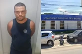 Ex-PM é preso por furtar loja em shopping de Salvador e escapa correndo de delegacia
