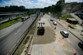 BR-324: obras avançam, mas trecho com cratera na Bahia segue interditado nesta segunda (13)