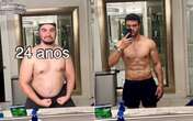 20kg mais magro, Luccas Neto surpreende ao exibir tanquinho e conta segredo do 'shape'