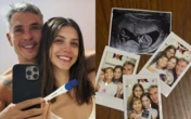 Ex-Globo anuncia gravidez da noiva 23 anos mais nova: 'A vida é surpreendente'