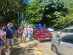 Tiroteio em praça da Pituba cria pânico e faz adultos e crianças se jogarem no chão