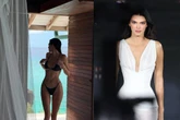 Kendall Jenner posa nu na praia e chama atenção nas redes sociais: ‘Perfeição humana’; veja fotos