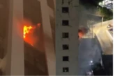 Incêndio destrói apartamento e faz condomínio ser evacuado na Pituba