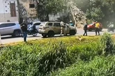 Tiroteio e perseguição: polícia busca por suspeito em canal de esgoto na Garibaldi