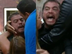 VÍDEO: Ex-BBB surta e parte pra cima de mulher em programa ao vivo