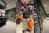 Uma loja? Closet de Felipe Titto chama atenção por tamanho e mais de 500 pares de sapato; veja vídeo
