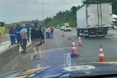 Trecho da BR-324 volta a ser interditado após novo problema com cratera na Bahia