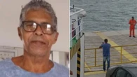 Corpo de idoso que caiu do ferry-boat enquanto fazia selfie é sepultado
