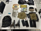 PF e Força Nacional encontram 'arsenal' em território indígena no sul da Bahia