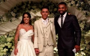 Davi Brito esteve em casamento com ‘arrastão de joias’ e parabenizou Buzeira nas redes