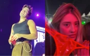 Luan Santana confunde calcinha comestível, morde peça no palco e fãs criticam