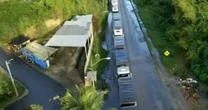 Manifestação bloqueia estrada do Derba na manhã desta quarta-feira (4)