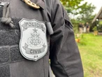 Suspeito quebra vidro de delegacia e fere investigador durante tentativa de fuga