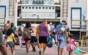 Ferry-boat suspende travessia de veículos pesados e motos devido ao mau tempo