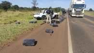 PRF apreende uma tonelada de maconha em Campo Grande