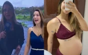 VÍDEO: Repórter da Record Bahia entra em trabalho de parto ao vivo