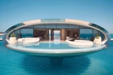 Parece ficção científica! Conheça o Shebara, resort futurista que tem até spa com meteoritos
