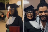 Ex-BBB Dona Vilma se forma em faculdade aos 68 anos e celebra com post emocionante