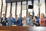 Zé Cocá, pré-candidato a vice-governador da Bahia, é homenageado na Assembleia Legislativa