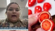 Caso de polícia: mulher denuncia furto de morango do amor por entregador de app