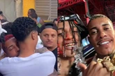 MC Poze do Rodo reencontra Oruam na porta da cadeia e se emociona