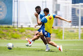 Biel treina no campo e Bahia inicia preparação para enfrentar o Juventude