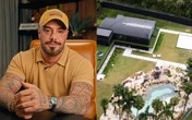 Como é a mansão de Felipe Titto colocada à venda por R$ 30 milhões com lago, academia e quadra de beach tennis