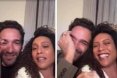 Taís Araújo e Humberto Carrão reagem a memes sobre o 'cabeção' do ator: 'Traumatizado'