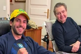 Faustão assiste a jogo do Brasil ao lado do genro em nova aparição pública