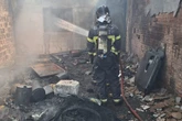 Oficina mecânica de caminhões é atingida por incêndio no oeste baiano