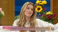 Ingrid Guimarães cai no choro com homenagem de Mônica Martelli e revela filme inspirado na amizade