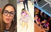 Alinne Rosa quebra o silêncio após ser atingida no rosto por copo durante show: 'Isso não pode ser tratado como normal'